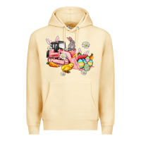 Pina Colada easter excavator Premium Hoodie - AdoDesignShop