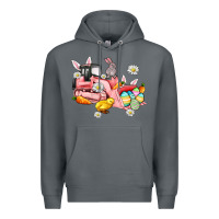 Rock easter excavator Premium Hoodie - AdoDesignShop