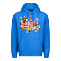 True Royal easter excavator Premium Hoodie - AdoDesignShop