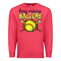 Cardinal busy raising ballers softball Premium Sweatshirt - texasbilliewilder