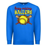 True Royal busy raising ballers softball Premium Sweatshirt - texasbilliewilder