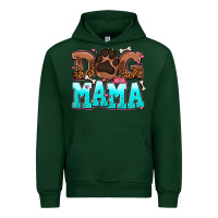 Forest Green dog mama Urban Hoodie - AdoDesignShop
