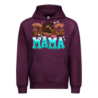 Mauve Wine dog mama Urban Hoodie - AdoDesignShop