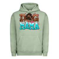 Pigment Oil Green dog mama Urban Hoodie - AdoDesignShop