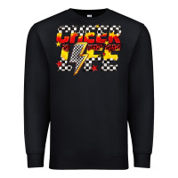 Black cheer life Premium Sweatshirt - texasbilliewilder