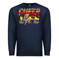 Navy cheer life Premium Sweatshirt - texasbilliewilder