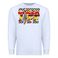 White cheer life Premium Sweatshirt - texasbilliewilder