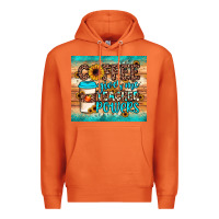 Carrot coffee gives me teacher powers Premium Hoodie - JahusDesignShop