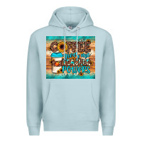 Blue Mist coffee gives me teacher powers Premium Hoodie - JahusDesignShop