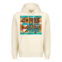 Sandshell coffee gives me teacher powers Premium Hoodie - JahusDesignShop