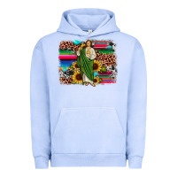 Pigment Grape Ice san judas leopard cowhide sunflower background Urban Hoodie - JahusDesignShop