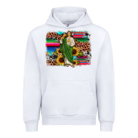 White san judas leopard cowhide sunflower background Urban Hoodie - JahusDesignShop