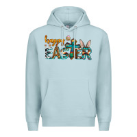 Blue Mist western happy easter Premium Hoodie - AdoDesignShop