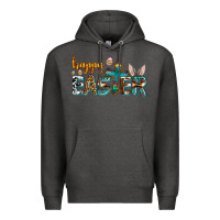 Charcoal Heather western happy easter Premium Hoodie - AdoDesignShop