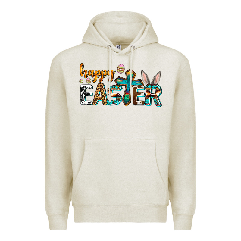 Western Happy Easter Premium Hoodie by AdoDesignShop | Teevron