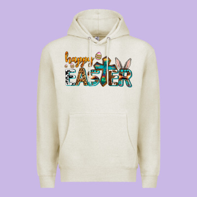 Western Happy Easter Premium Hoodie Designed By Adodesignshop