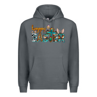 Rock western happy easter Premium Hoodie - AdoDesignShop
