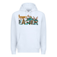 White western happy easter Premium Hoodie - AdoDesignShop