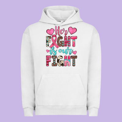 Her Fight Is Our Fight Urban Hoodie Designed By Jahusdesignshop