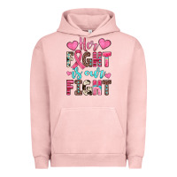 Pigment Salmon her fight is our fight Urban Hoodie - JahusDesignShop