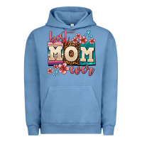 Pigment Pebble Blue best mom ever Urban Hoodie - AdoDesignShop