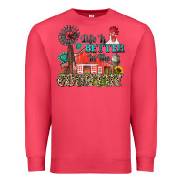 Cardinal life is better in the country Premium Sweatshirt - Zillion Design Studio