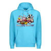 Happy Easter Trucks Premium Hoodie | Teevron