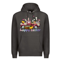 Smoke happy easter trucks Premium Hoodie - AdoDesignShop