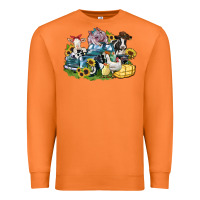 Carrot farm animals truck Premium Sweatshirt - Zillion Design Studio