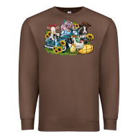 Chestnut farm animals truck Premium Sweatshirt - Zillion Design Studio