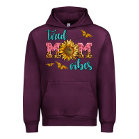 Mauve Wine tired mom vibes Urban Hoodie - AdoDesignShop