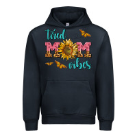 Navy tired mom vibes Urban Hoodie - AdoDesignShop