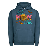 Pigment Midnight Navy tired mom vibes Urban Hoodie - AdoDesignShop