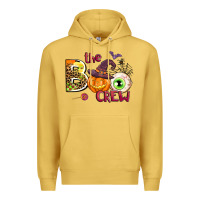 Antique Gold the boo crew Premium Hoodie - AdoDesignShop