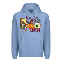 Colony Blue the boo crew Premium Hoodie - AdoDesignShop
