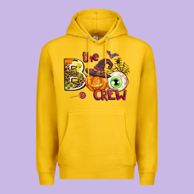 The Boo Crew Premium Hoodie Designed By Adodesignshop