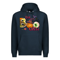 Navy the boo crew Premium Hoodie - AdoDesignShop