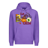 Purple the boo crew Premium Hoodie - AdoDesignShop
