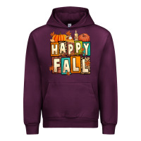 Mauve Wine happy fall Urban Hoodie - Artiststas