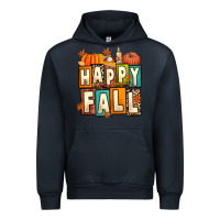 Navy happy fall Urban Hoodie - Artiststas