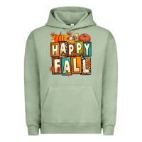 Pigment Oil Green happy fall Urban Hoodie - Artiststas