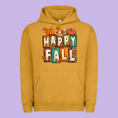 Happy Fall Urban Hoodie Designed By Artiststas