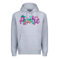 Heather Grey auntie Premium Hoodie - JahusDesignShop