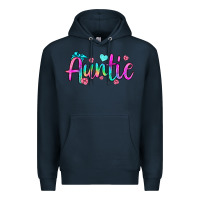 Navy auntie Premium Hoodie - JahusDesignShop