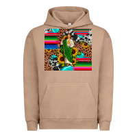 Pigment Burro san judas leopard cowhide gemstone Urban Hoodie - JahusDesignShop