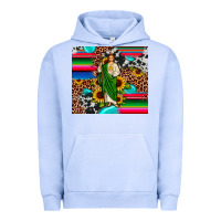 Pigment Grape Ice san judas leopard cowhide gemstone Urban Hoodie - JahusDesignShop