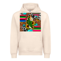 Sandshell san judas leopard cowhide gemstone Urban Hoodie - JahusDesignShop