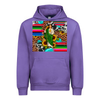 Tulip san judas leopard cowhide gemstone Urban Hoodie - JahusDesignShop