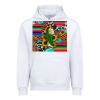 White san judas leopard cowhide gemstone Urban Hoodie - JahusDesignShop
