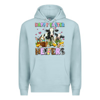 Blue Mist happy easter heifer's Premium Hoodie - AdoDesignShop